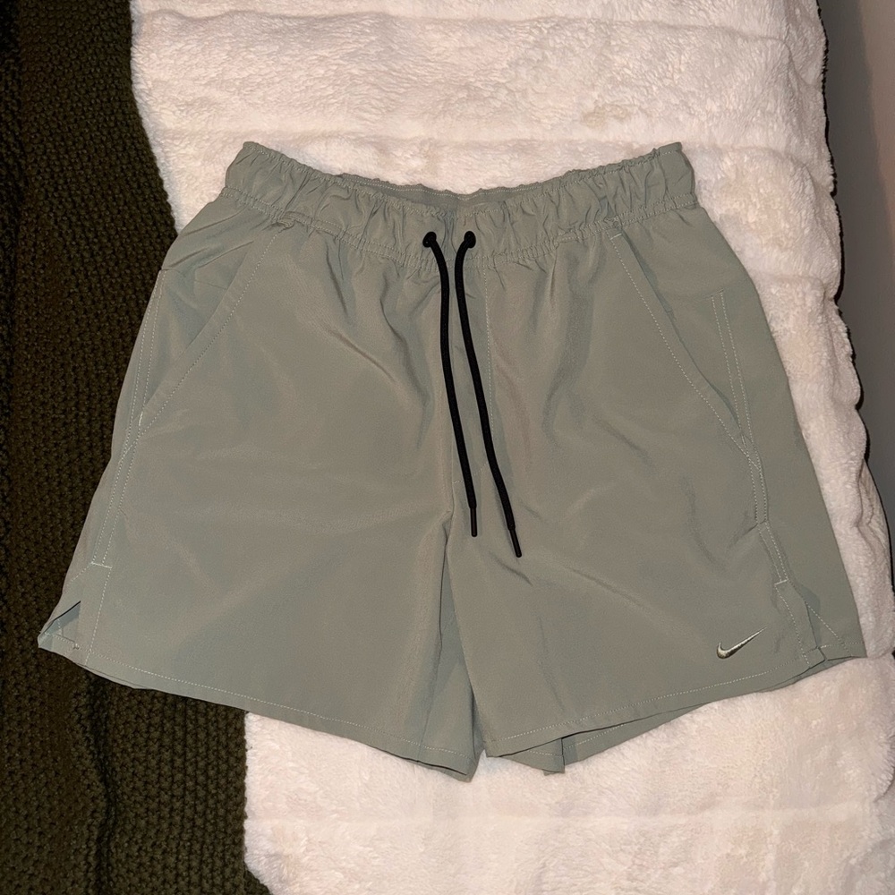 Nike Men's Sage Green Athletic Shorts